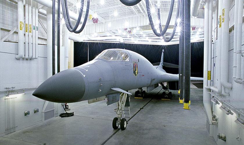 Georgia ANG B-1B Bomber Composite Aircraft Maintenance Hangar Complex, Robins AFB, GA