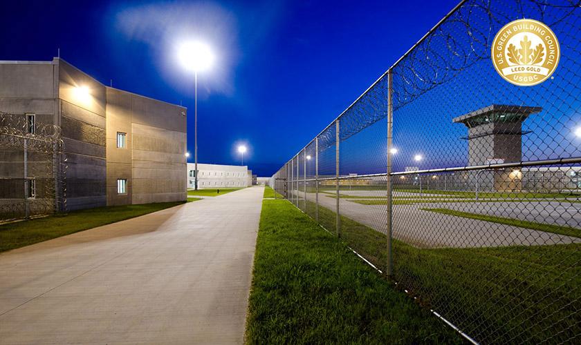 GRW's fifth Federal Bureau of Prisons (FBOP) facility - the $180 million U.S. Penitentiary and Satellite Camp in Yazoo City, MS, - was completed using the design-build delivery method.